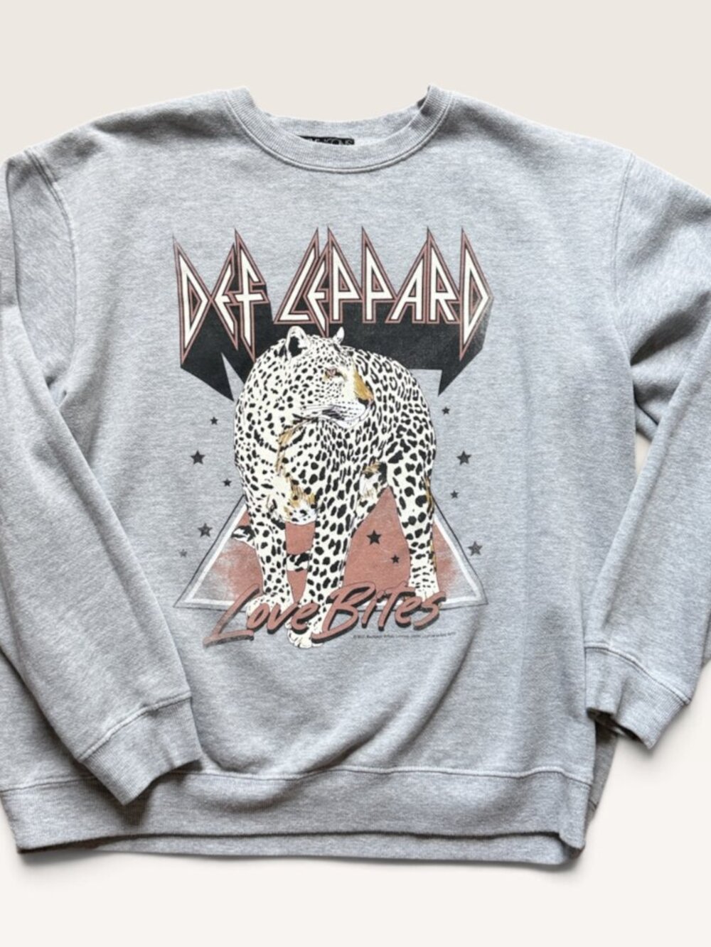 Vinyl Icons Def Leppard Graphic Sweatshirt - Size S